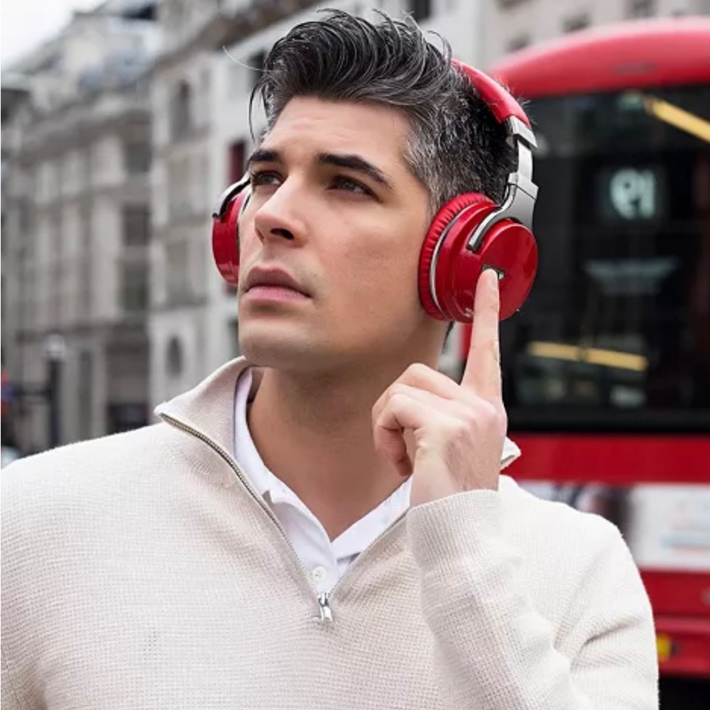 E7 Active Noise Cancelling Headphone Bluetooth Over Ear - Picture 3 of 9